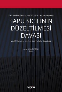 Tapu Sicilinin Düzeltilmesi Davası