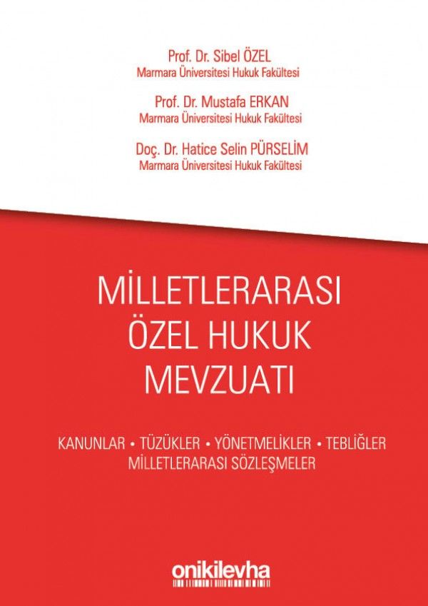 Milletlerarası Özel Hukuk Mevzuatı