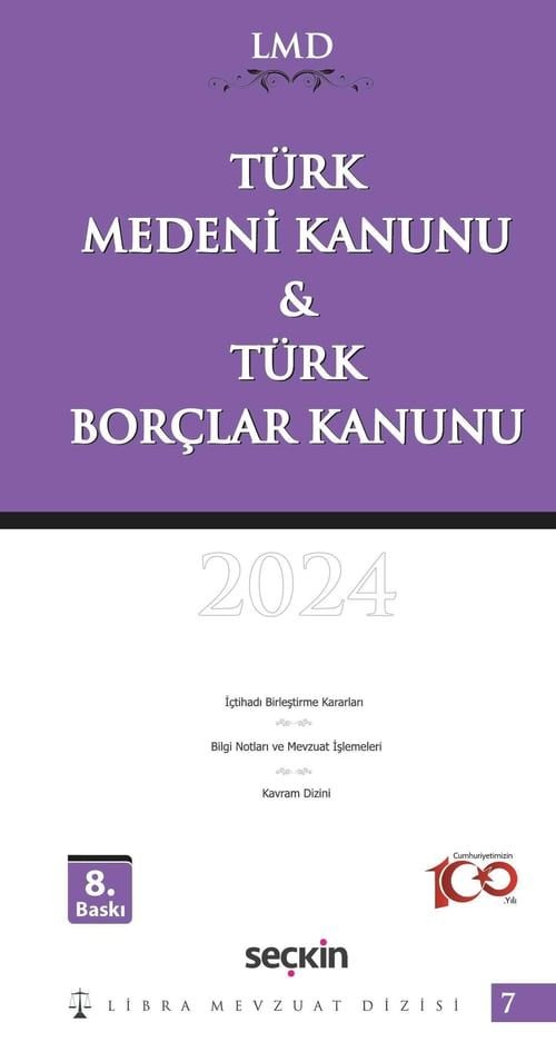 Türk Medeni Kanunu & Türk Borçlar Kanunu / LMD - 7