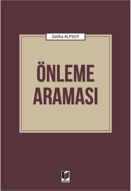 Önleme Araması