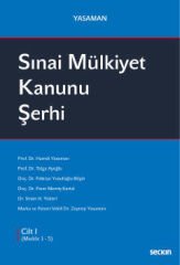Sınai Mülkiyet Kanunu Şerhi (3 Cilt Takım)