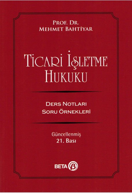 Ticari İşletme Hukuku