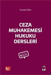 Ceza Muhakemesi Hukuku Dersleri