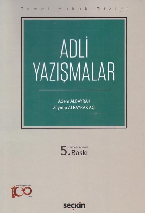 Temel Hukuk Dizisi - Adli Yazışmalar